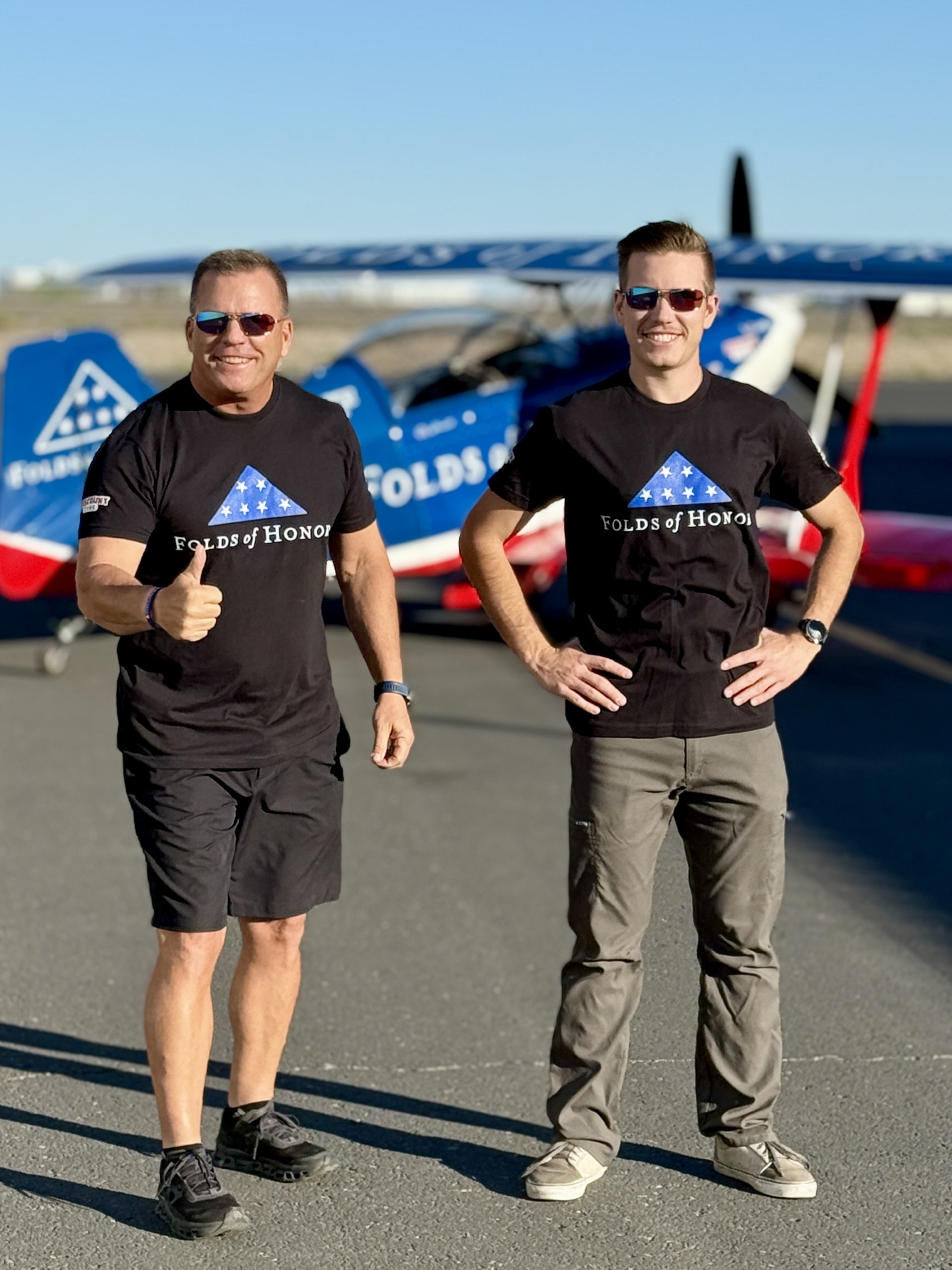 Biplane Black T-Shirt