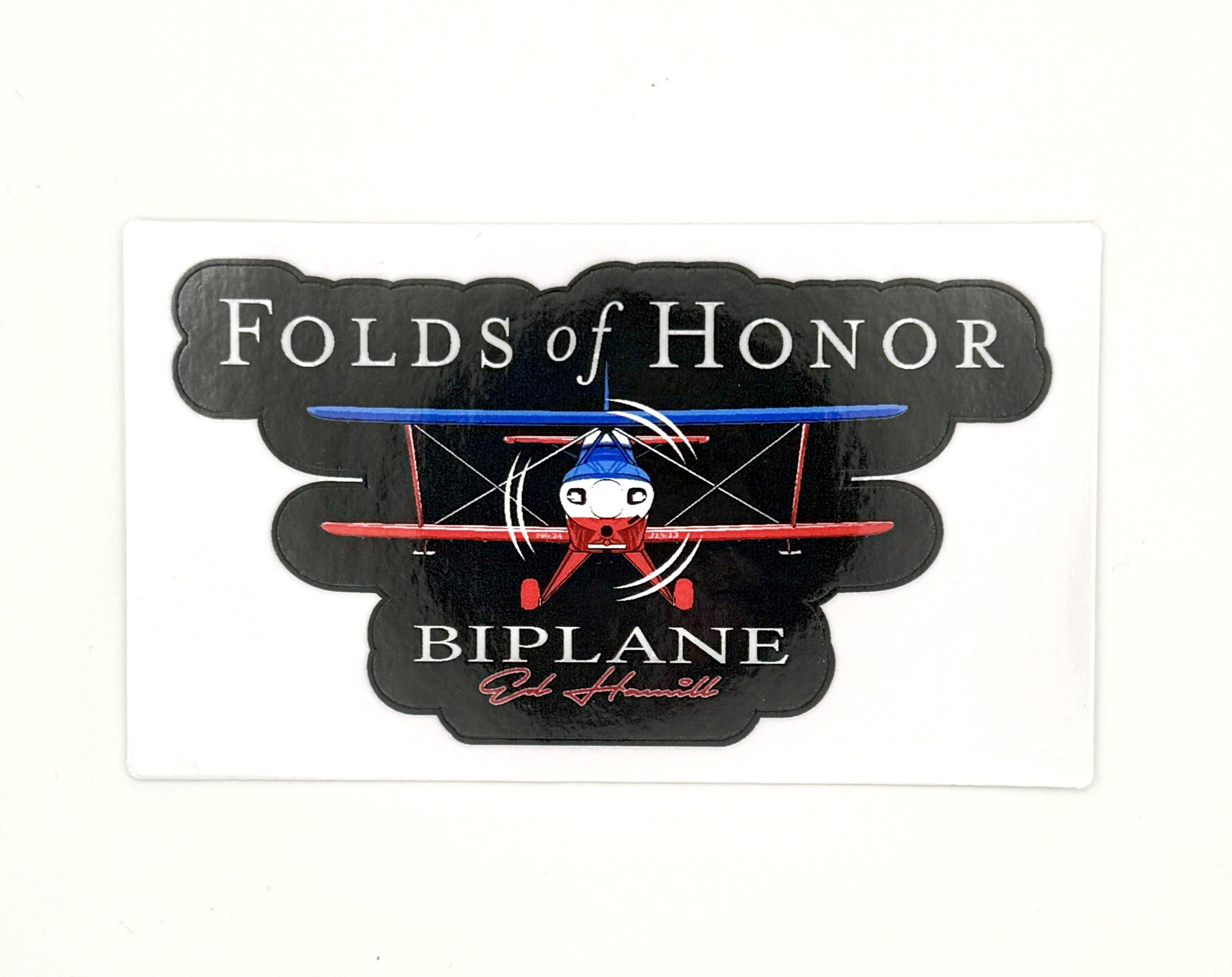 Biplane Sticker
